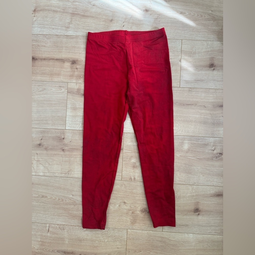 Red Leggings - Picture 1 of 3